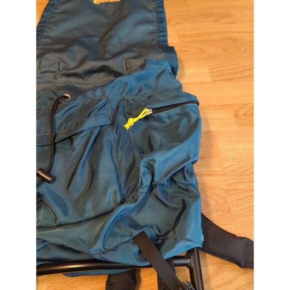 ROKK Nomad Backpack External Aluminum Frame Camping Hiking Green - Picture 6 of 12